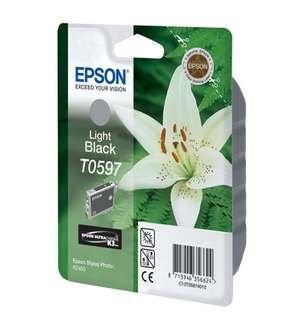 Epson T0597  для Stylus Photo R2400 светло-черный
