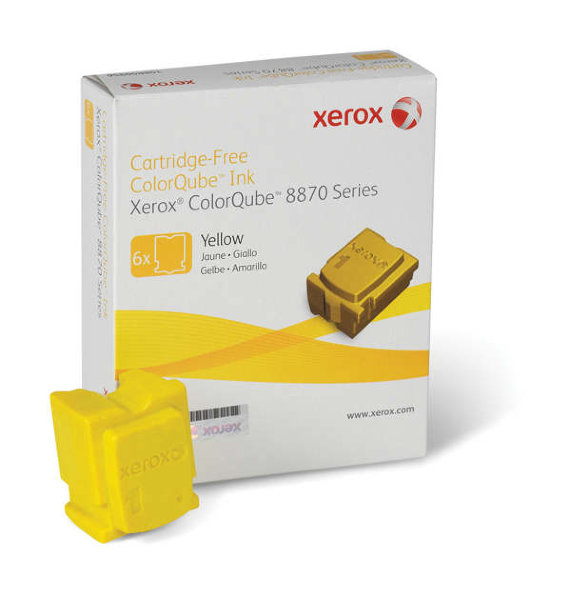 Картридж XEROX 108R00960 yellow ColorQube  8870/5824 6шт